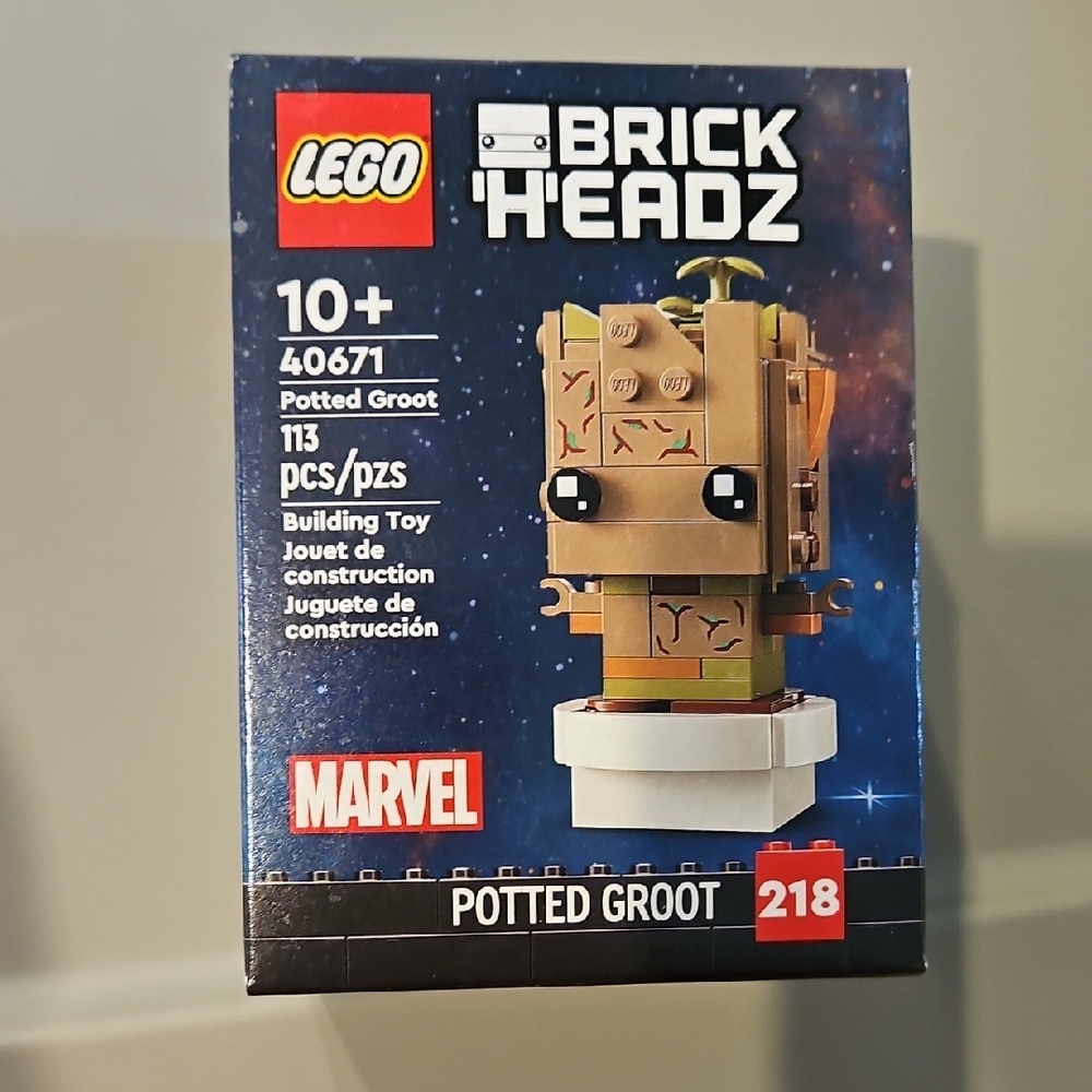LEGO BrickHeadz Potted Groot in Brown and Green